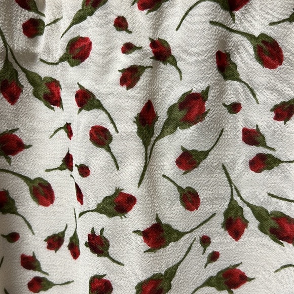 Reformation Genie Midi Dress Marion Rose Size 8 - Picture 6 of 15